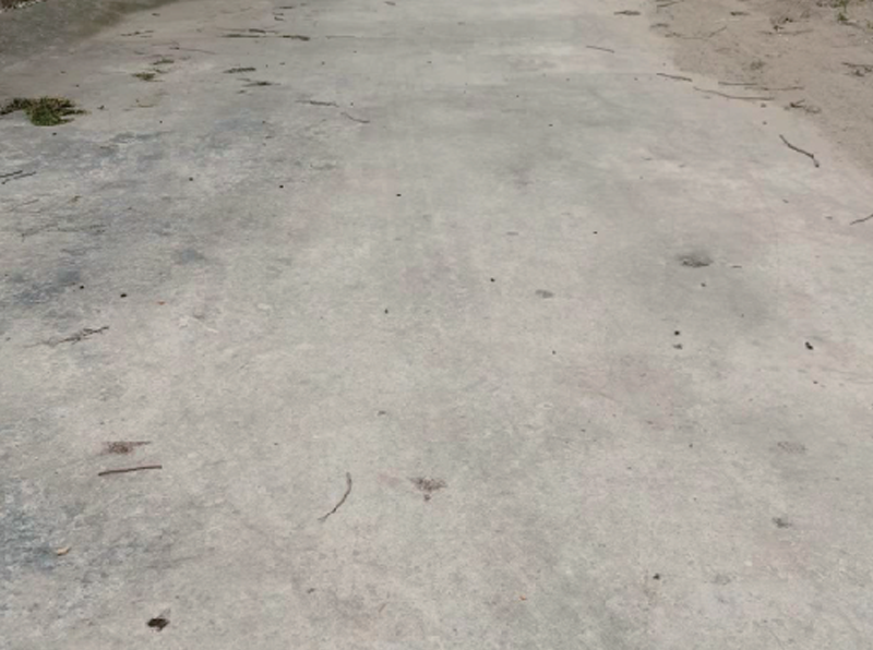 水泥木质混凝土道路面层